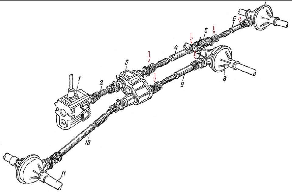 Карданы ЗИЛ-157.jpg